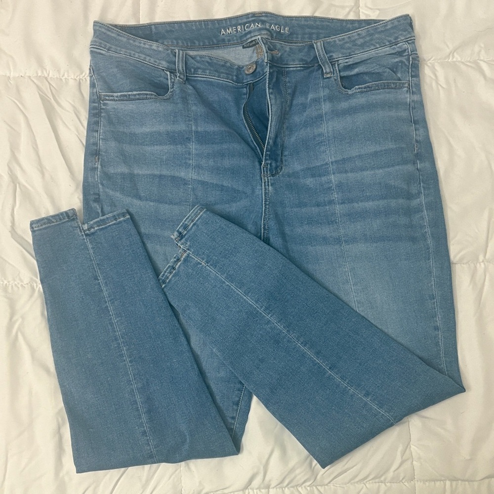American Eagle Outfitters Sky Blue Skinny Jeans